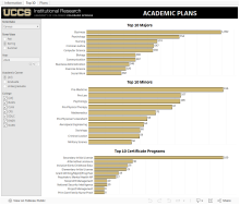 Academic Plan Enrollment Visualization Thumbnail